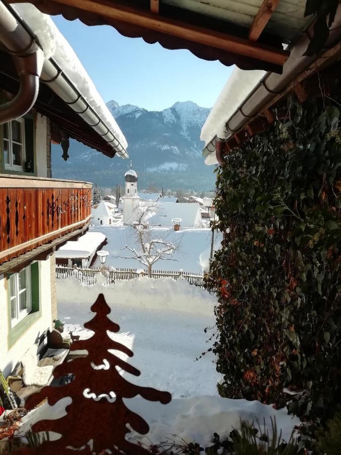 Ferienwohnungen Holler Wallgau Dış mekan fotoğraf